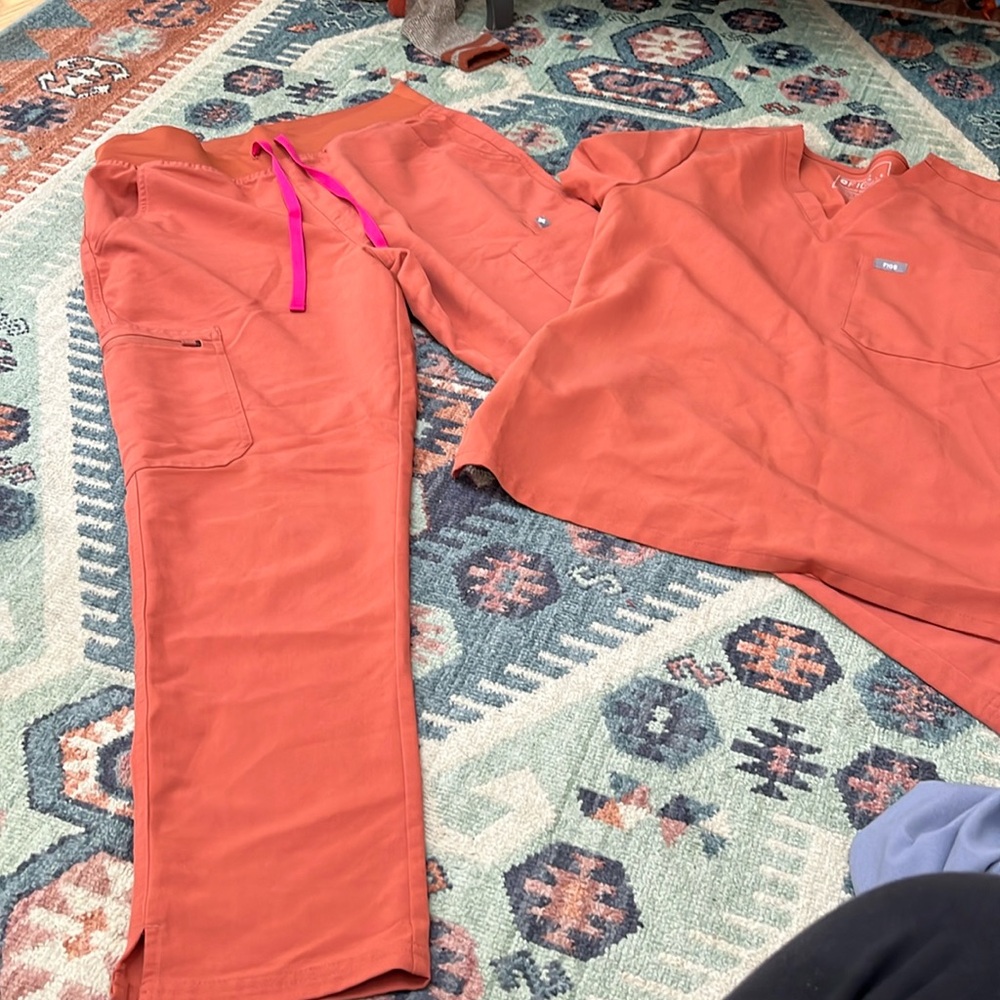 Figs terracotta scrubs limited edition